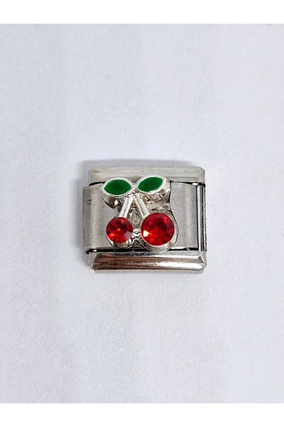 RoseCo00 Italian Steel Bracelet Charm