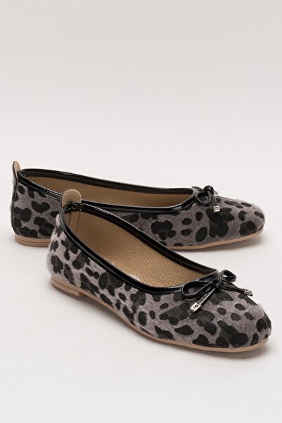 Liger Φιόγκος Καθημερινά Γυναικεία Παπούτσια Μπαλαρίνας ΜΑΥΡΟ - ΚΑΠΝΙΣΜΕΝΟ