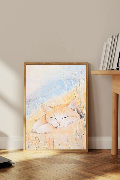 Dekorsiahome Едно парче картина в дървена рамка Tk0043