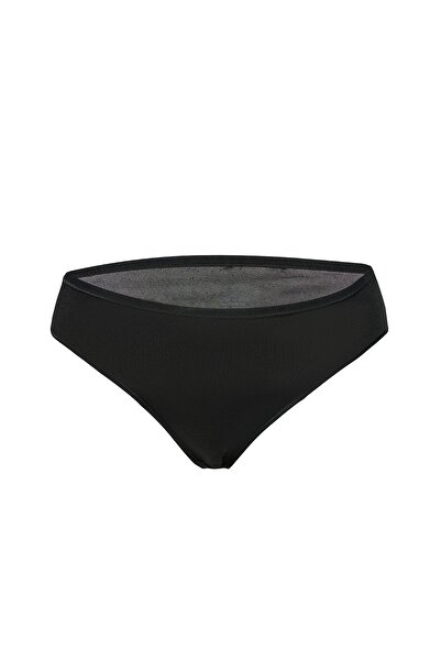 Weweus Pachet de 3 chiloți negri Micro Modal Premium pentru femei 72643