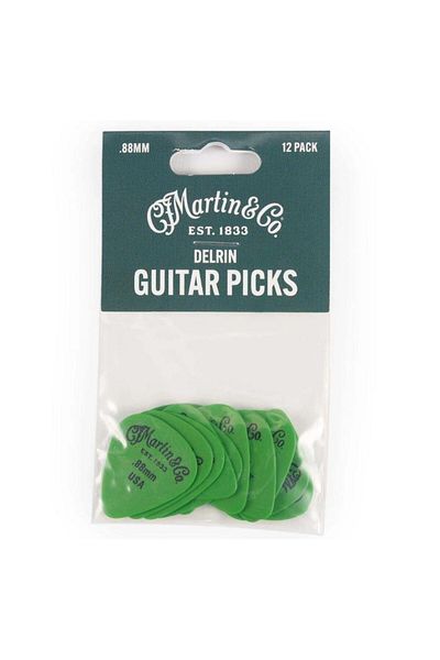 MARTIN & CO Martin 18A0155 Delrin Picks 0.88 mm Guitar Picks (12 Pcs)