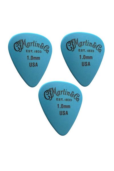 MARTIN & CO Martin Delrin Picks 1.00 mm Guitar Picks (3 Pcs)
