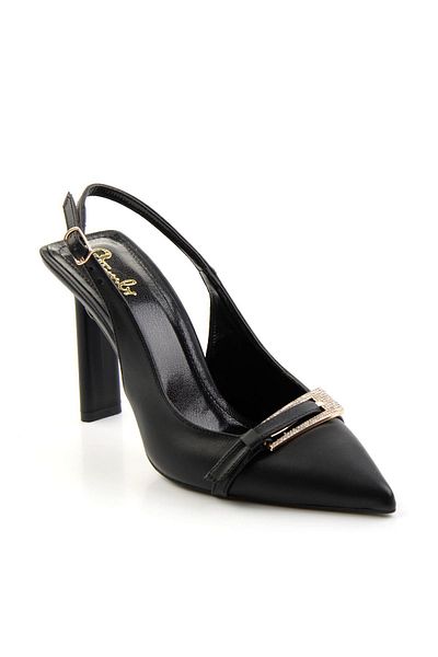 Bambi Pantofi cu toc clasici de damă negri K 01209076009