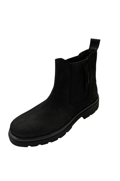 Pierre Cardin Δερμάτινες μπότες Nubuck με ελαστικό αστράγαλο