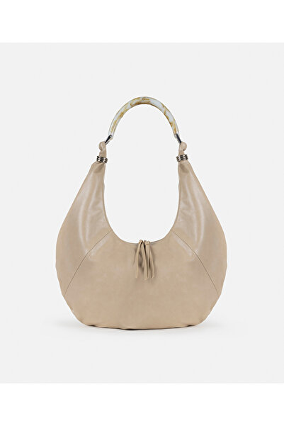 İpekyol Kontrast askılı maksi çanta