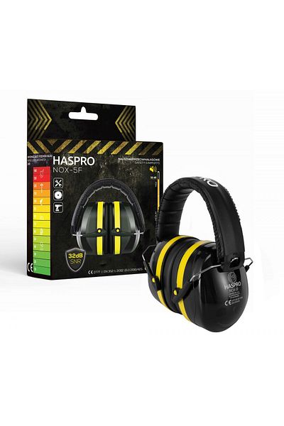 Haspro NOX-5F-Casti profesionale,antifoane externe de protectie auditiva cu banda pt fixarea pe cap