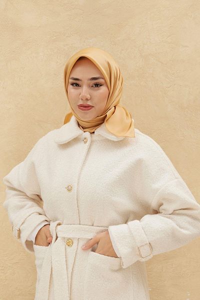 Silk Home 75006-20 Μοντέλο απλό γυαλιστερό κασκόλ