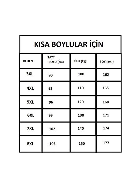 sngl Leggings for Short Boylars Big Size (3Xl-4Xl-5Xl-6Xl-7Xl-8Xl)