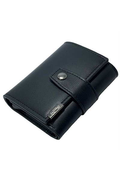 Classic Milano RFID Blocking Faux Leather Wallet for Men and Women, Automatic Card Holder Men's Wallet