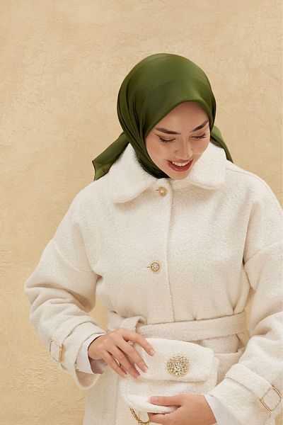 Silk Home 75006-26 Μοντέλο Απλό γυαλιστερό κασκόλ