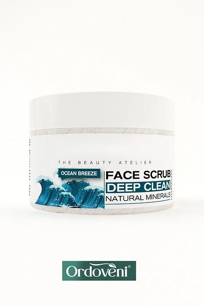 OrdoVeni Ocean Breeze Facial Scrub - Deep Cleansing and Refreshing Effect 250ml