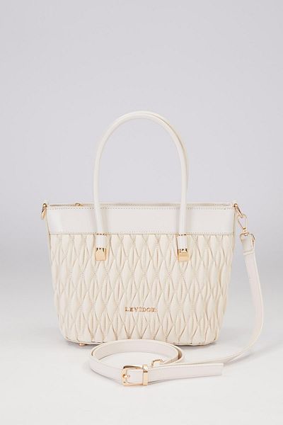 Levidor Cream Women's Hand and Shoulder Bag 930492