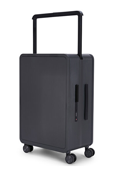 LİMRA Modern 20-inch polycarbonate cabin suitcase in black