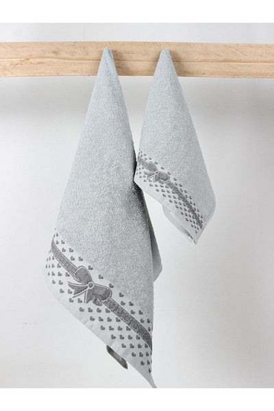 Ender Home Love Hand & Face Towel – Σετ 2, 100% βαμβάκι