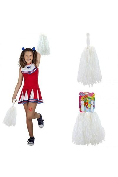 My Paper Craft 23 April White Glitter Pompon Is a Full-Weight Material Weighing about 30 G. There Are 2 Pieces of Goods