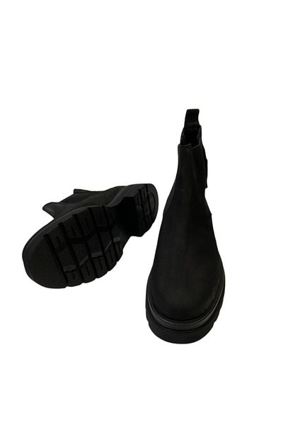 Pierre Cardin Δερμάτινες μπότες Nubuck με ελαστικό αστράγαλο