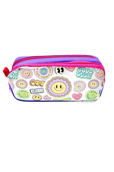 Brons حامل أقلام مايكرو مزدوج العين PVC الشفاف MK-S20