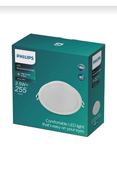 Philips 3.5w 3000k Gün Işığı (SARI IŞIK) 255lm Meson Led Spot Armatür 90mm Dı...