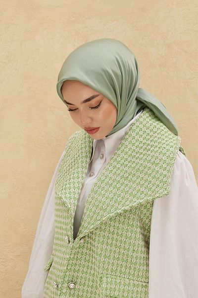 Silk Home 75006-31 Μοντέλο Απλό γυαλιστερό κασκόλ