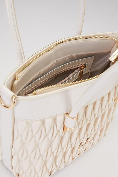 Levidor Cream Women's Hand and Shoulder Bag 930492