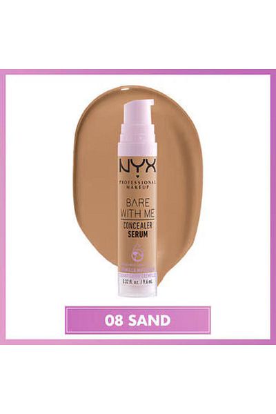 NYX Bare With Me 08 Sand - Concealer Serum