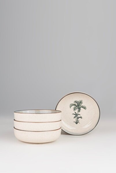Kütahya Porselen Bol Palmier 15 cm - 4 Bucuri 80794