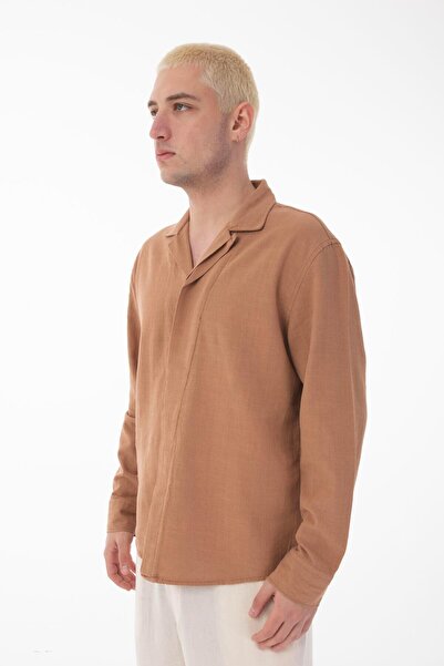 Rocqerx R-6059 Long Sleeve Shirt with Hidden Placket Detail