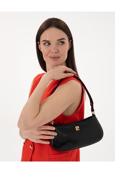 Pierre Cardin Black Shoulder Bag 50305507 -Vr046