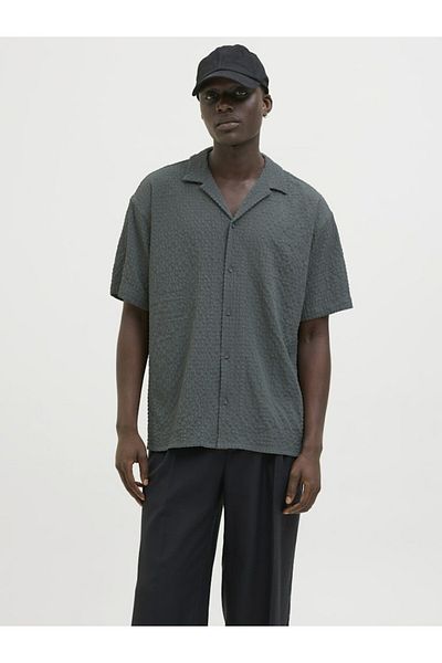 Jack & Jones Ανδρικό πράσινο πουκάμισο Jjpablo Resortshirt Ss
