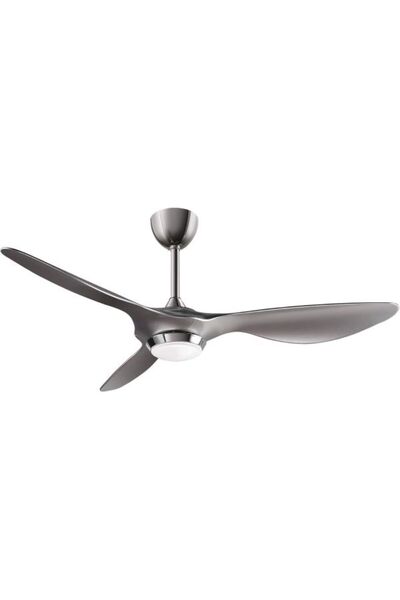 REIGA 132 cm Tavan Vantilatörü, Kısılabilir LED Işıklı, Uzaktan Kumandalı, Modern Kanatlı