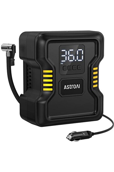 AstroAI Hizli Lastik Sisirme Pompasi Isikli 150PSI JY21P160-12