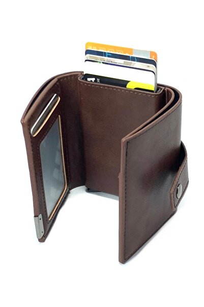 Classic Milano RFID Blocking Faux Leather Wallet for Men and Women, Automatic Card Holder Men's Wallet