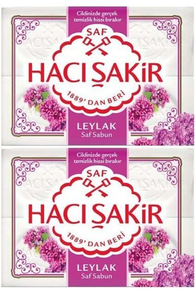 Hacı Şakir Lilac Mold Soap 600Gr. X 2 Pieces