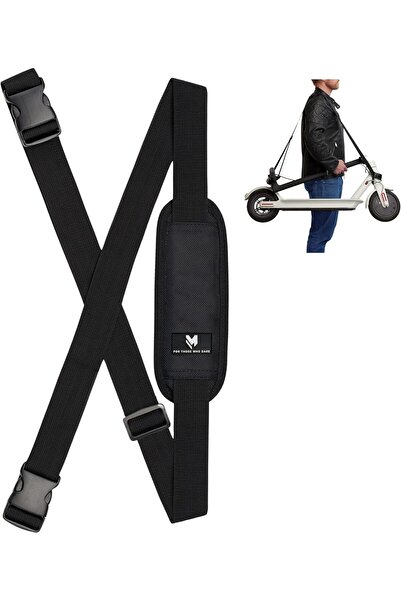 VipDeluXe lamaki Evrensel E Scooter Taşıma Askısı - Klipsli Ayarlanabilir Omu...