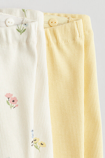 H&M 2'li Ribanalı Kısa Tayt