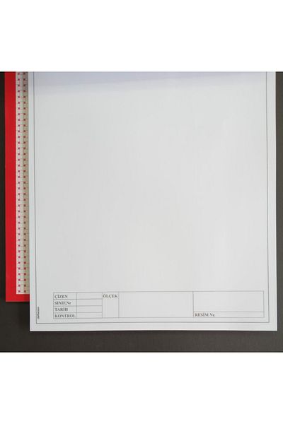 DEFTERSAN A4 Technical Picture Block 36 Yp2 Pieces