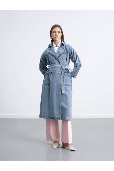 My Magazin Denim Trench Coat