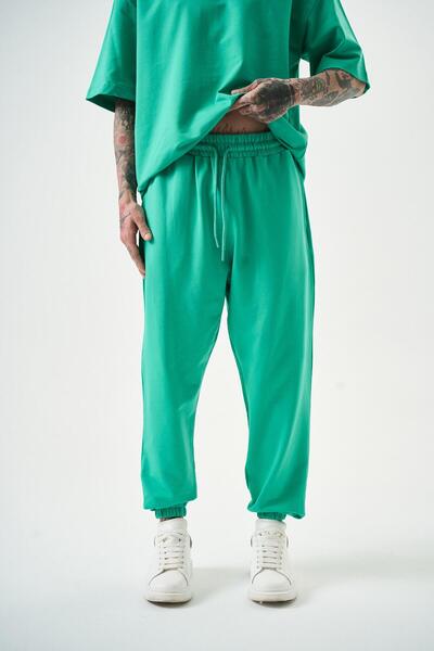 Respire Чоловічі базові джоггер-шорти зелені