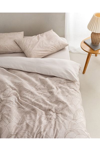 Madame Coco Aure Bedrucktes Bettbezug-Set für Kingsize-Betten