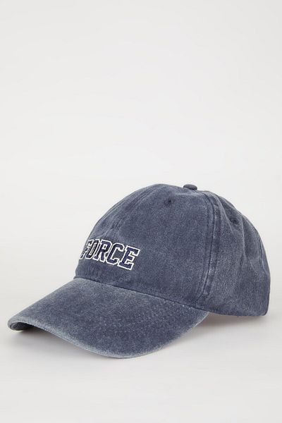 DeFacto Unisex Embroidered Woven Baseball Basketball Cap B8003AX24SM
