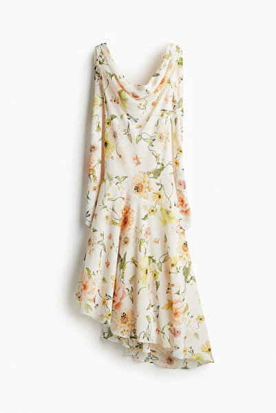 H&M Degaje Yaka Elbise