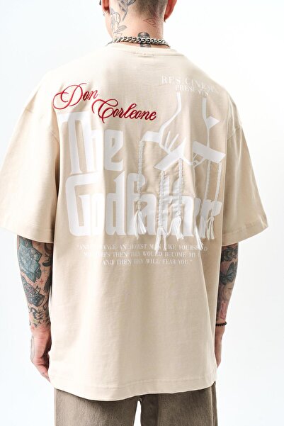 Respire Ανδρικό μπλουζάκι Oversize, Λευκό