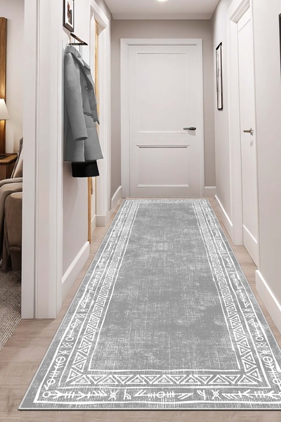 West Home سجادة مطبخ قابلة للغسل في الغسالة ومضادة للانزلاق ومقاومة للبقع وسج...