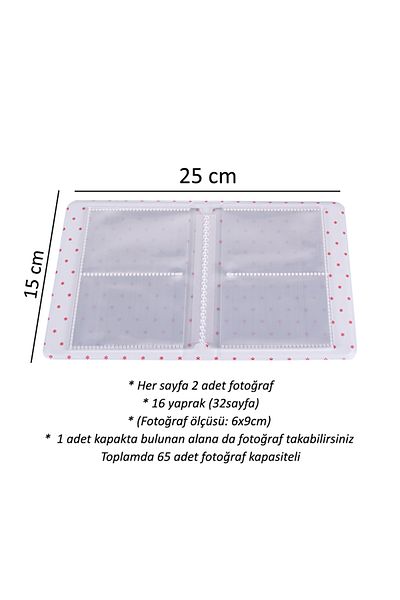 Nobbystar Μπλε άλμπουμ φωτογραφιών Instax Polacard με παράθυρο χωρητικότητας 65 φωτογραφιών