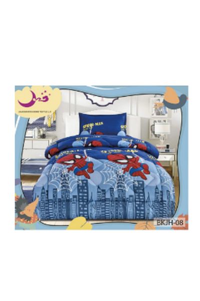 Moon 3-Piece Microfiber Duvet Cover Set, Single Size, 160x210 cm, Multicolor