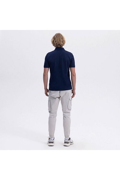 Ellesse Ανδρικό μπλουζάκι με γιακά πόλο Navy Blue Em460