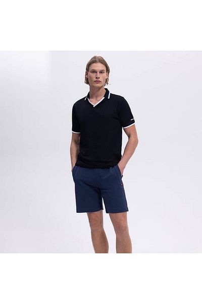 Ellesse Sartorıa Μαύρο Ανδρικό T-shirt Em491