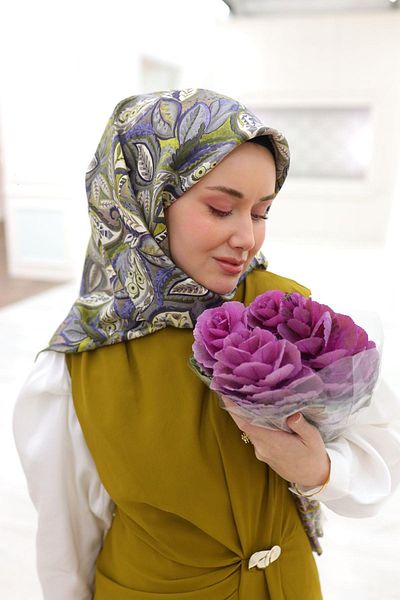 Silk Home Μεταξωτό κασκόλ Twill 11456-13