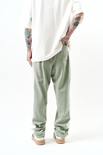 Respire Ανδρικό παντελόνι με λεπτομέρεια στο πόδι Interlock Baggy Mint