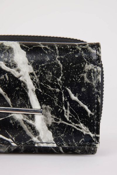 DeFacto Dámská peněženka z umělé kůže s mramorovým potiskem E2651Axns